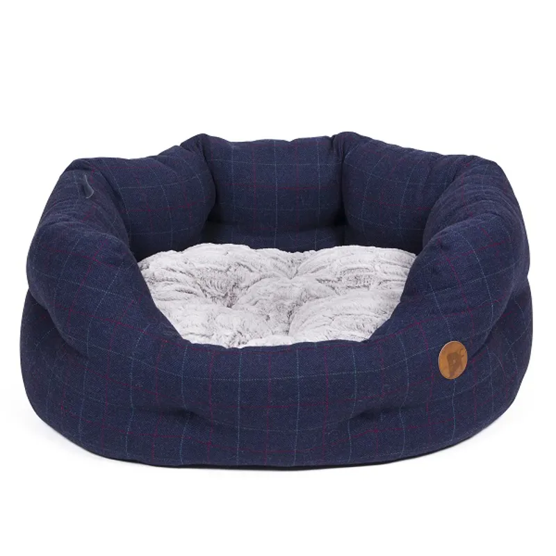 Petface Midnight Tweed Dog Bed in Small